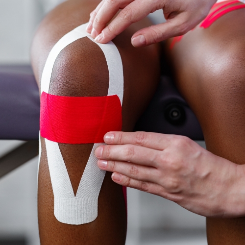kinesio-taping-Langford-Sports-and-Physical-Therapy-Nob-Hill-North-Valley-Albuquerque-NM
